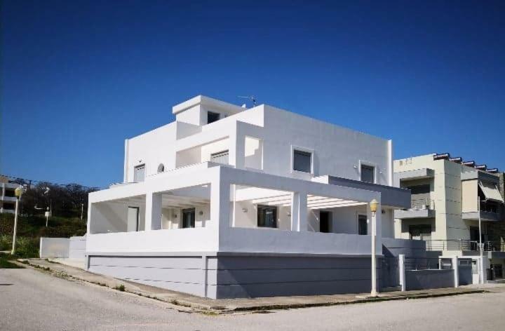 comfy center rodos - blue Asgourou Exterior foto